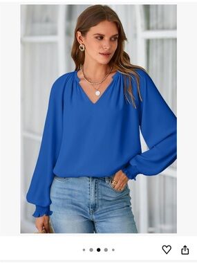 Blouse Casual Flowy Boho